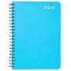Doms A5 Poly Cover Wiro Note Book Single Ruled 160 Pages
