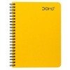 Doms A5 Poly Cover Spiral Note Book Single Ruled 160 Pages
