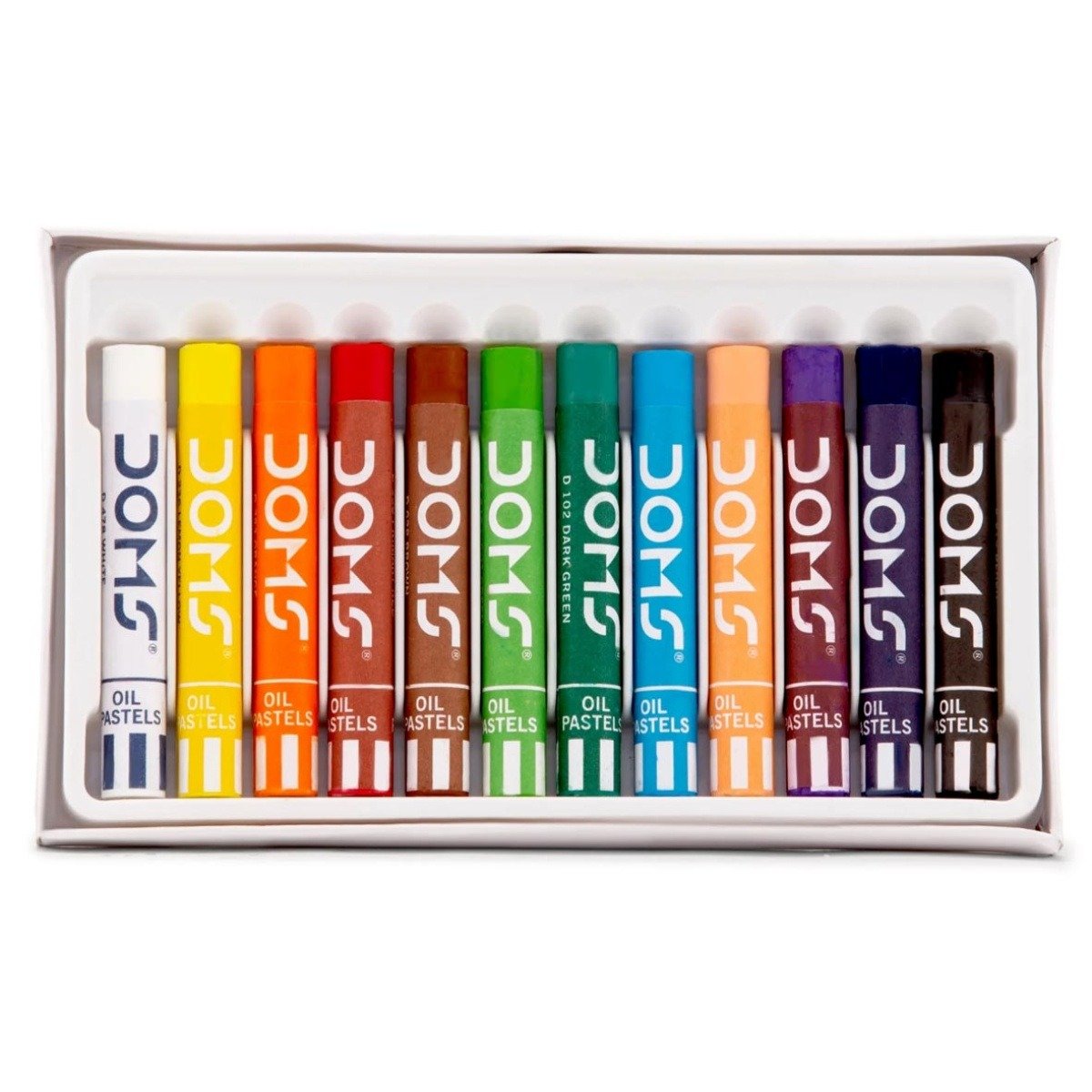 DOMS Oil Pastels 12 Shades