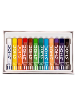 DOMS Oil Pastels 12 Shades