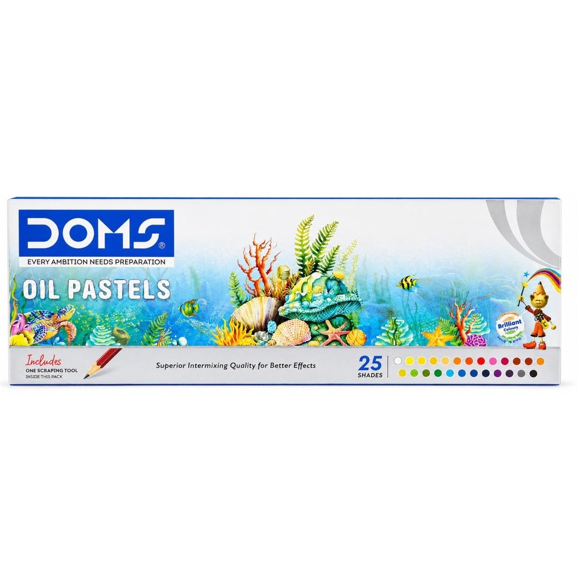 DOMS Oil Pastels 25 Shades