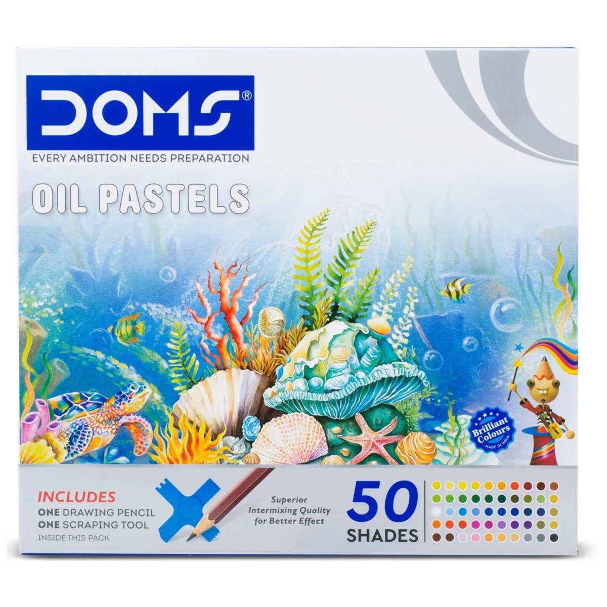 DOMS Oil Pastels 50 Shades