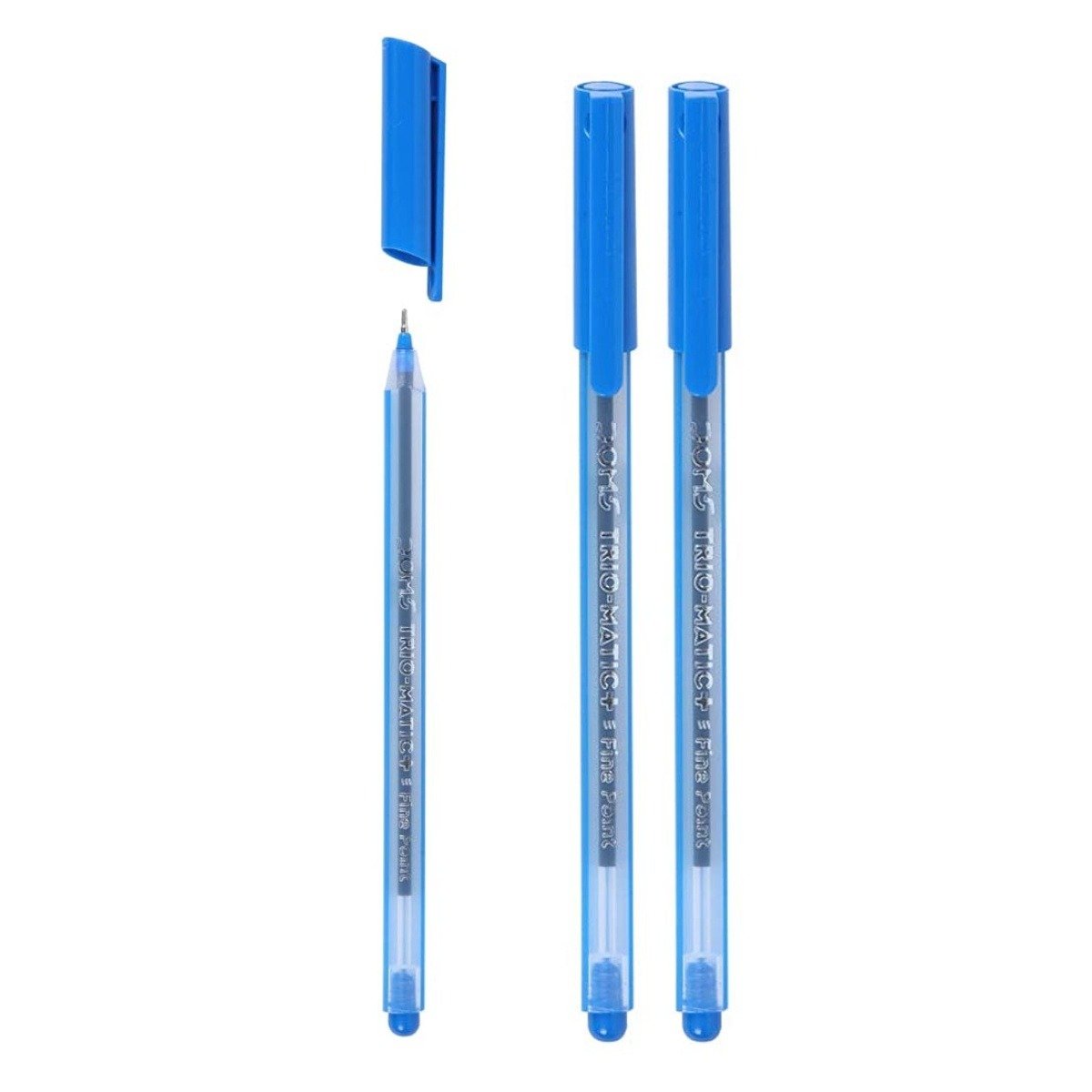 Doms Triangle Ball Pens | Ink Blue