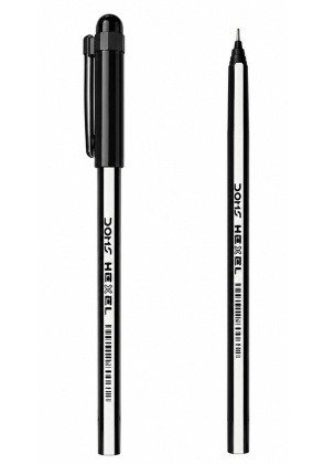 DOMS Hexel Ballpoint Pens 20 PCS | Black Ink (USE AND THROW)