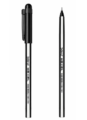 DOMS Hexel Ballpoint Pens 20 PCS | Black Ink (USE AND THROW)