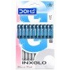 DOMS INXGLO Glow Ballpoint Pens | Blue Ink (Radium Pen)