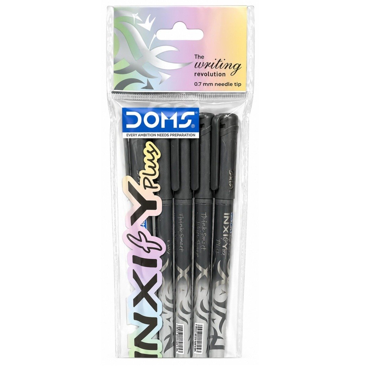 DOMS Inxify Plus Ballpoint Pens | Ink Black