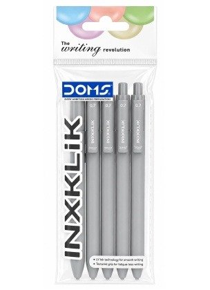 DOMS Inxklick RT Ballpoint Pens | Black Ink