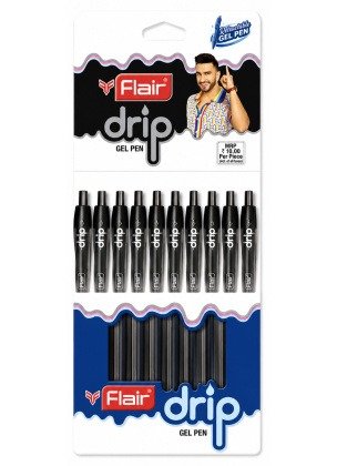 Flair Drip RT Gel Pens | Black Ink