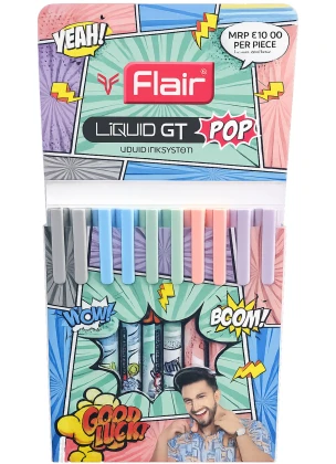 Flair Liquid GT Pop Gel Pens | Ink Blue