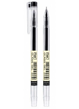 Flair Waterproof Glass Gel Pens | Black Ink