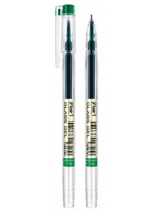 Flair Waterproof Glass Gel Pens | Green Ink