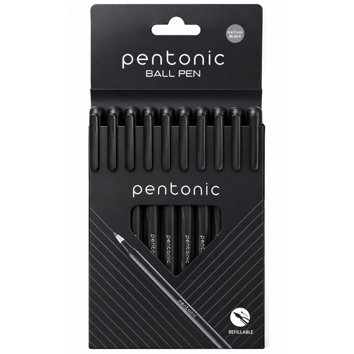 Linc Pentonic Ballpoint Pens | Black Ink