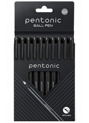 Linc Pentonic Ballpoint Pens | Black Ink