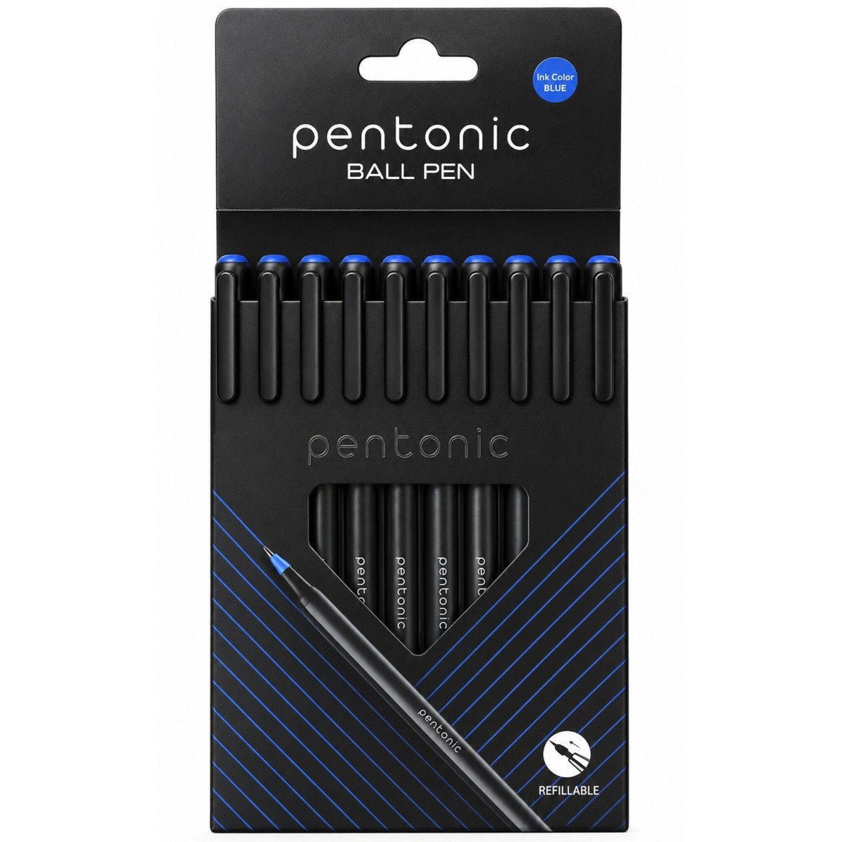 Linc Pentonic Ballpoint Pens | Blue Ink