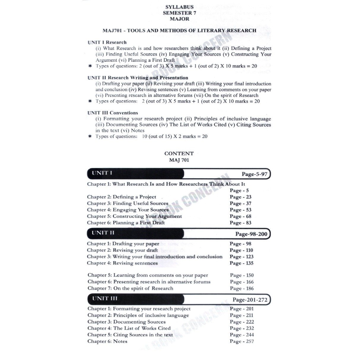 Question Answer Booster [Major Course 701] Semester-7 | Kalyani University By Swarno Mukherjee, N. Dinda