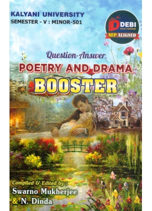 Question Answer Poetry and Drama Booster Semester-5 | Kalyani University [Minor Course 501]