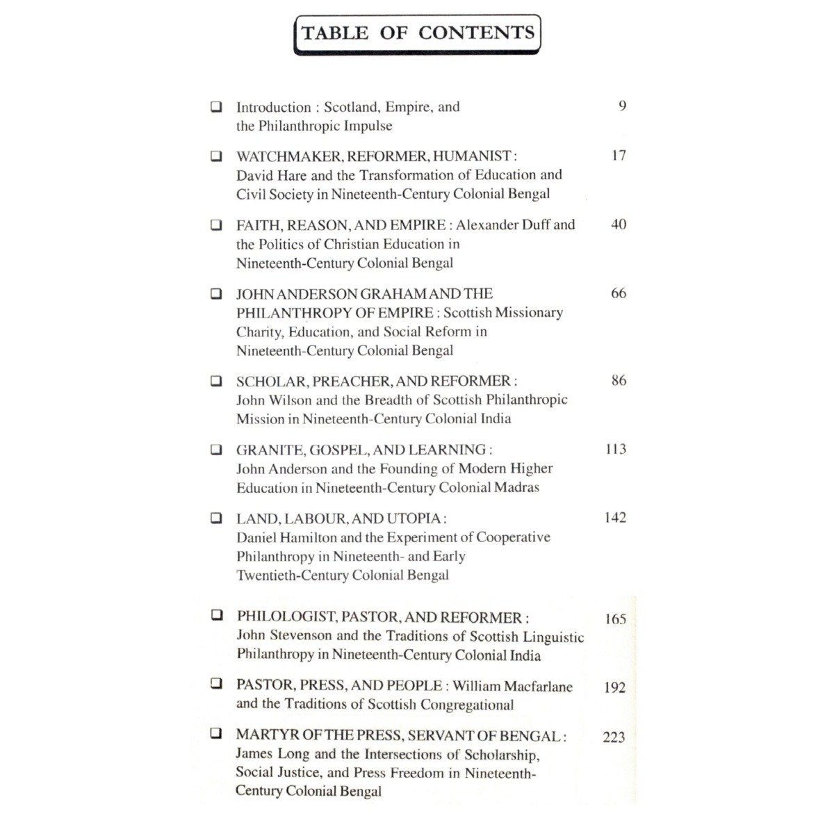 Scottish Philanthropy Colonial Power and Indian Society By Rituparna Chakraborty