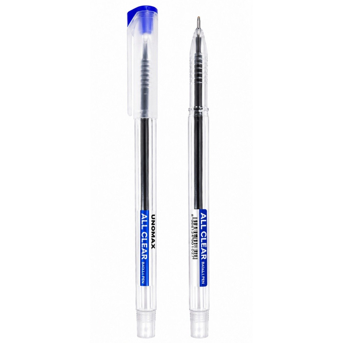 Unomax All Clear Liquid Ballpoint Pens | Blue Ink