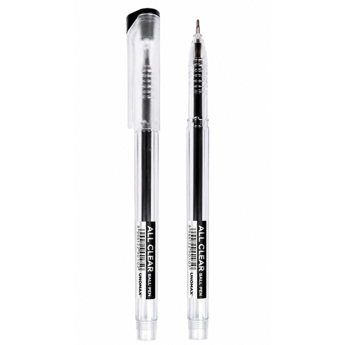 Unomax All Clear Liquid Ballpoint Pens | Black Ink