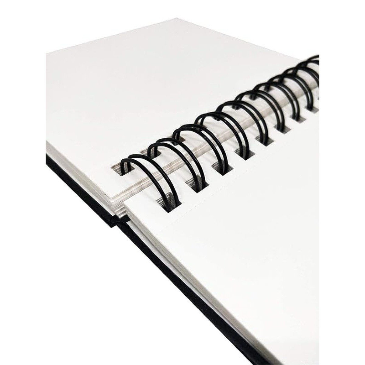 Brustro Artists Wiro Bound Sketchbook, Size A6, 116 Pages, 160 GSM | Ideal for Sketching, Shading, Drawing with Pencil, Charcoal, Graphite