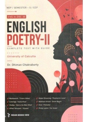 English Poetry-II Complete Text Link with Guide Semester 5 | Calcutta University [ENG-H-DSC 10] By Dr Dhiman Chakraborty