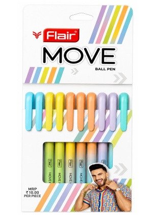 Flair Move Ballpoint Pens | Blue Ink