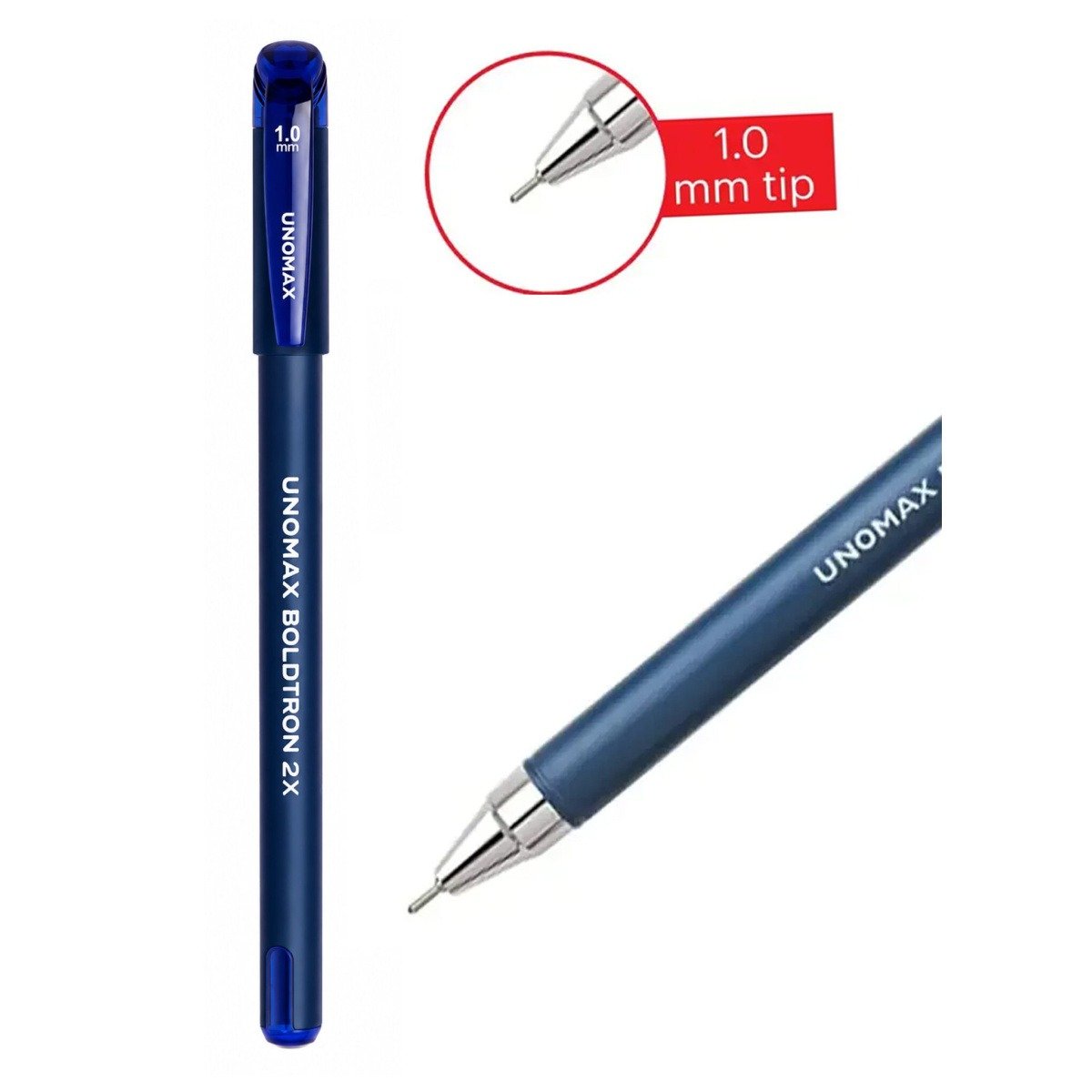 Unomax Boldtron 2X Liquid Ballpoint Pens | Blue Ink