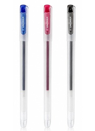 Unomax Crysta Ballpoint Pens | 100 Pcs