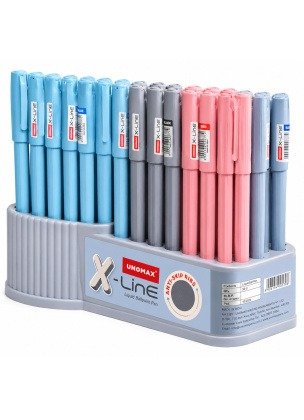 Unomax X Line Liquid Ballpoint Pens | 100 Pcs