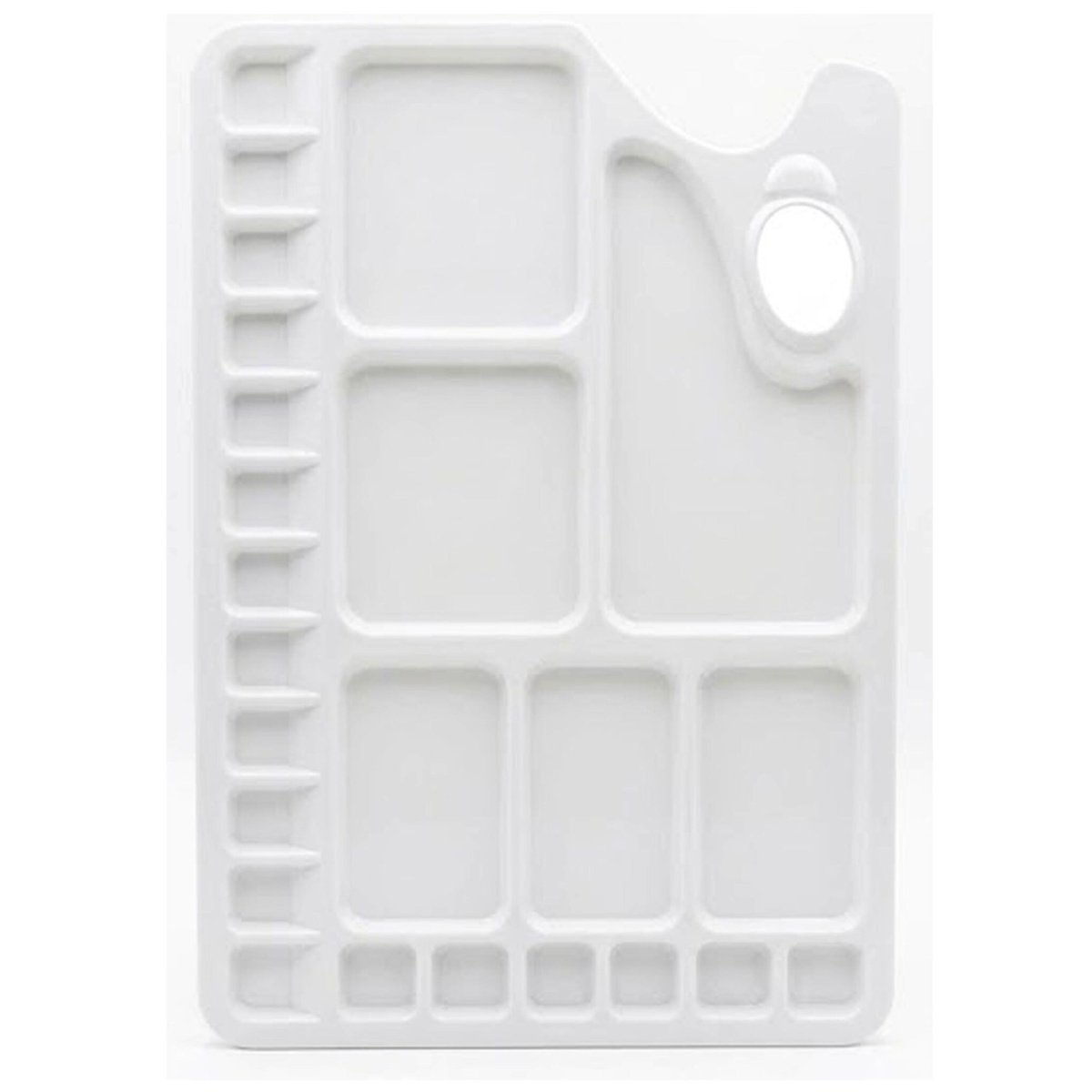 Anvis Premium Plastic Artist Colour Mixing Palette (Rectangle Big Size)