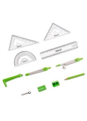 DOMS Geomiti Mathematical Drawing Instruments (Geometry Box)