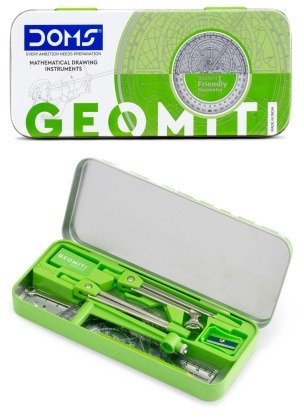 DOMS Geomiti Mathematical Drawing Instruments (Geometry Box)