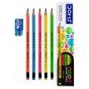 DOMS Neon Super Dark Pencil Pack of 10