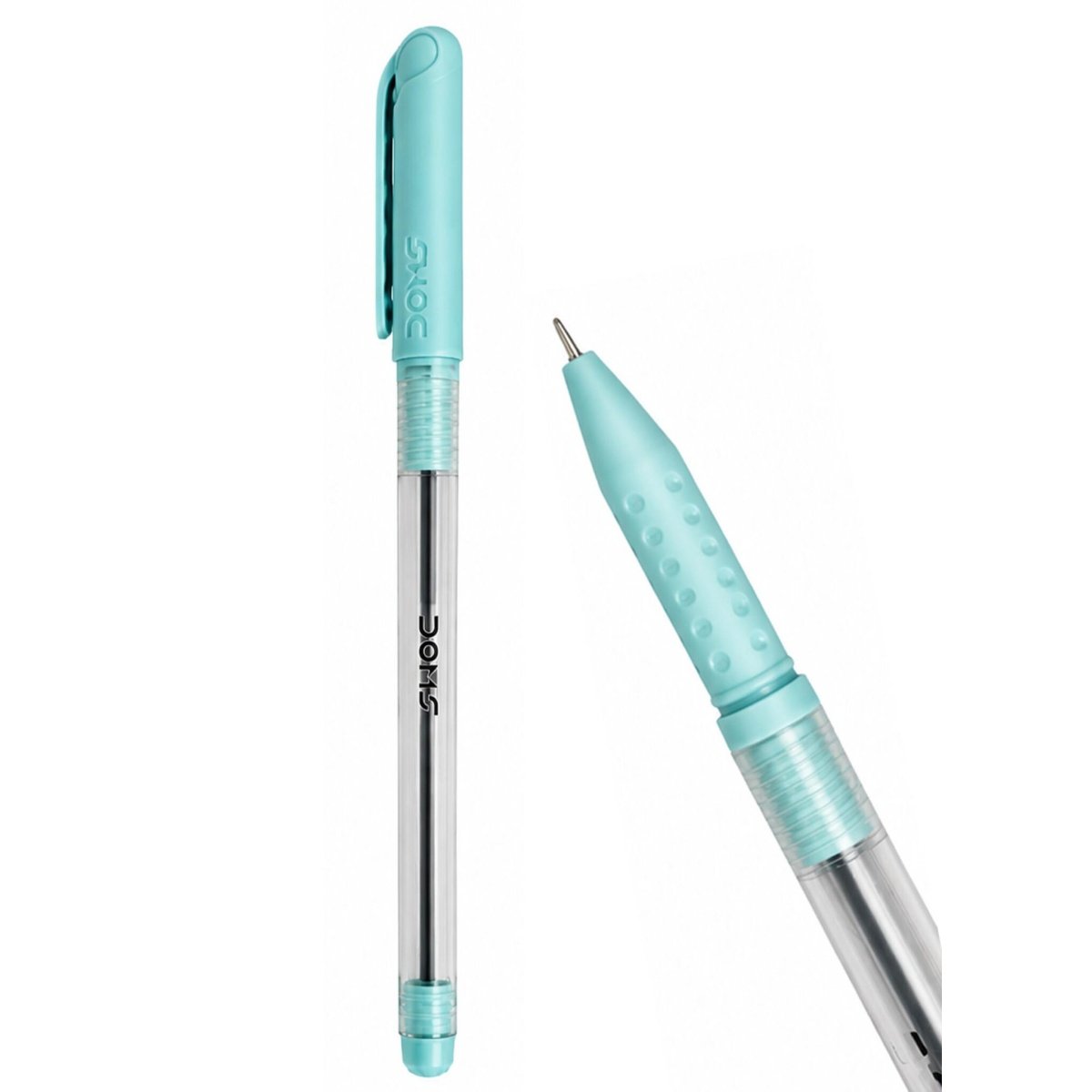Doms Alo Ballpoint Pens, Blue Ink
