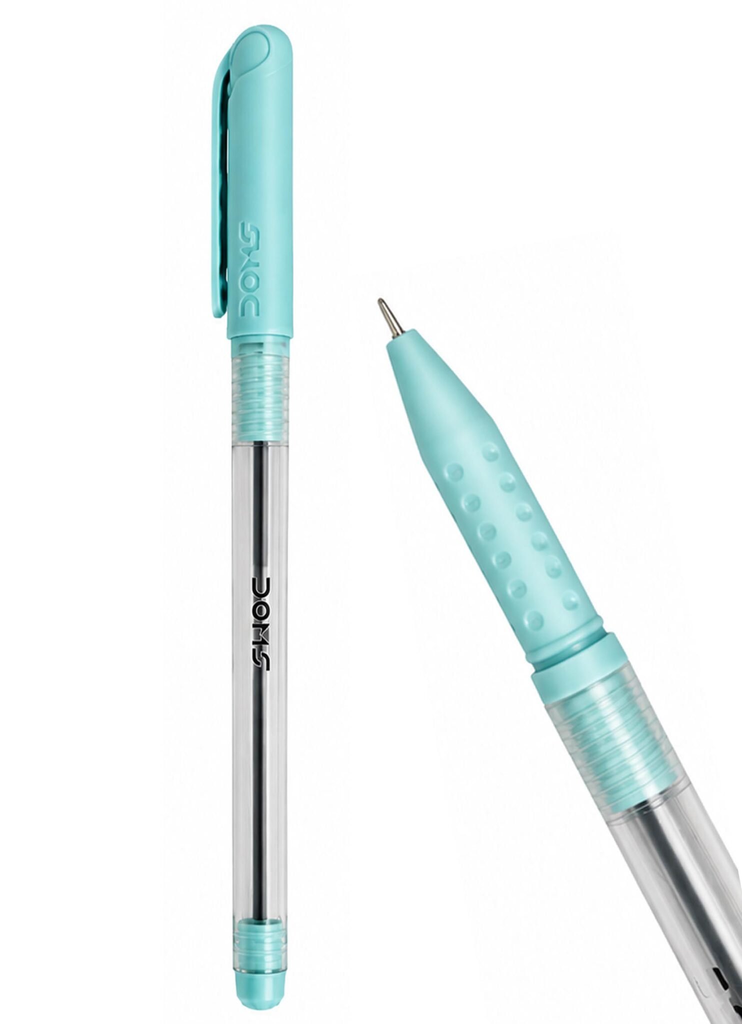 Doms ALO Ballpoint Pens, Blue Ink (1) Doms Alo Ballpoint Pens, Blue Ink