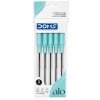 Doms Alo Ballpoint Pens, Blue Ink