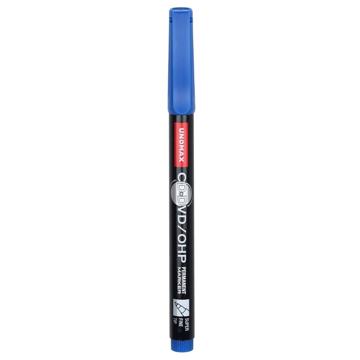 Unomax CD-DVD/OHP Permanent Marker Set of 10 (Black)